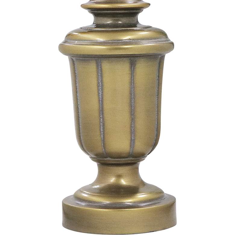Image 3 Stiffel Andrena 16" High Artisan Brass Traditional Accent Table Lamp more views