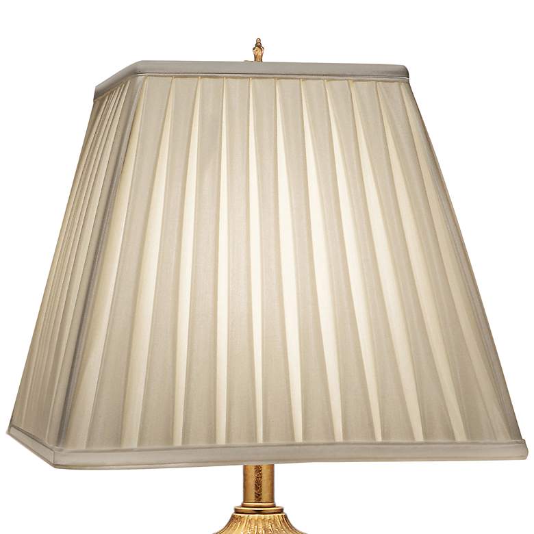Image 4 Stiffel Angelica 32" Traditional Column French Gold Table Lamp more views