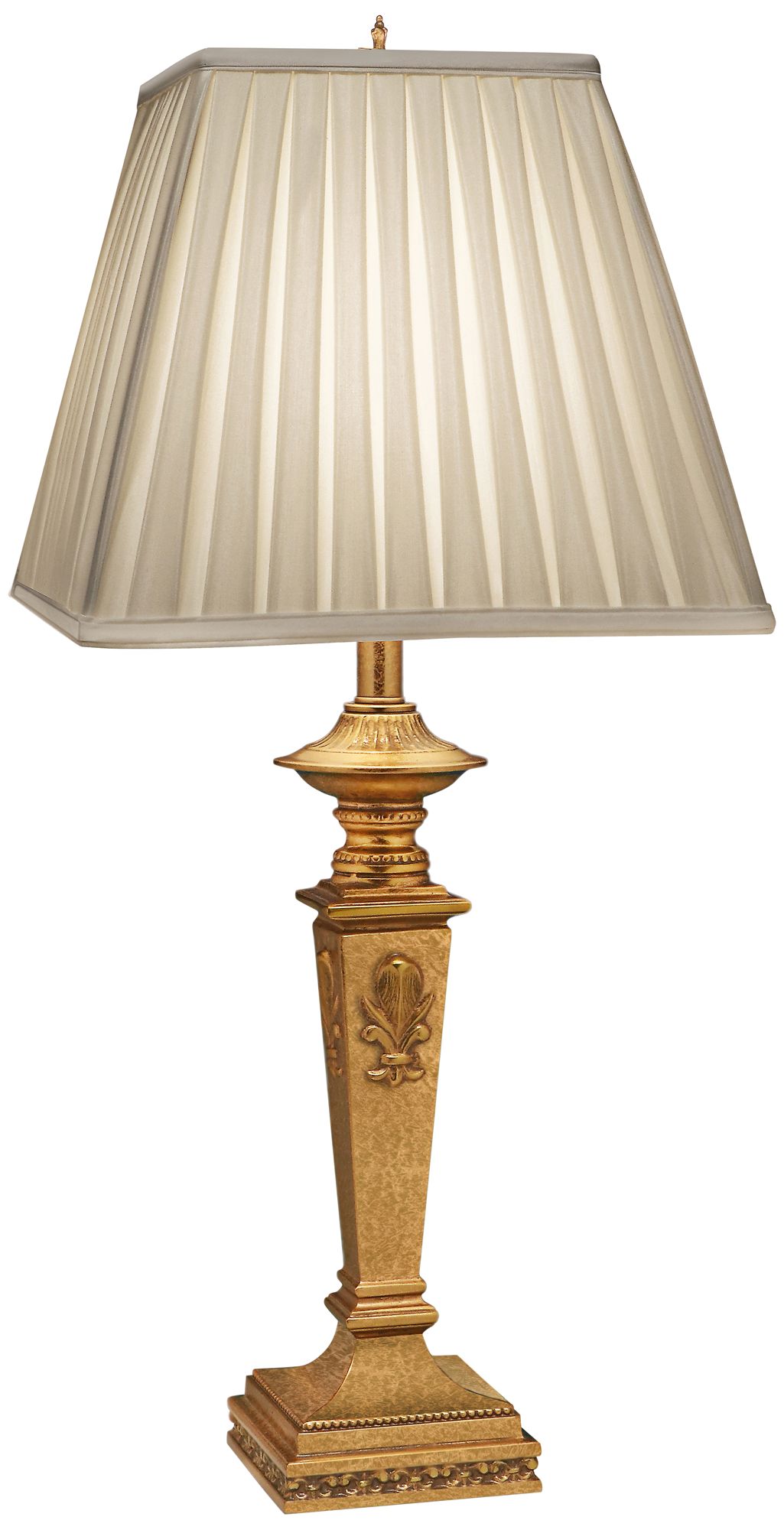 french gold table lamps