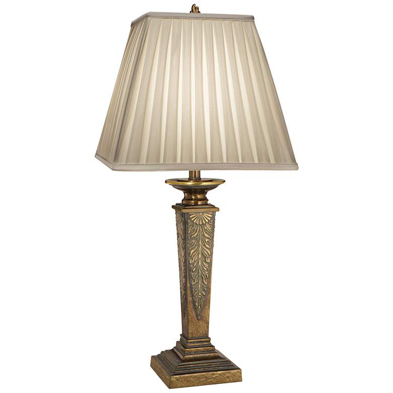 Image 2 Stiffel Anna 33" High Traditional Amber Tortoise Shell Table Lamp