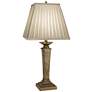 2_Stiffel Anna 33" High Traditional Amber Tortoise Shell Table Lamp