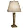 Stiffel Anna 33" High Traditional Amber Tortoise Shell Table Lamp