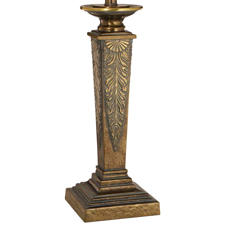 Image 3 Stiffel Anna 33" High Traditional Amber Tortoise Shell Table Lamp more views