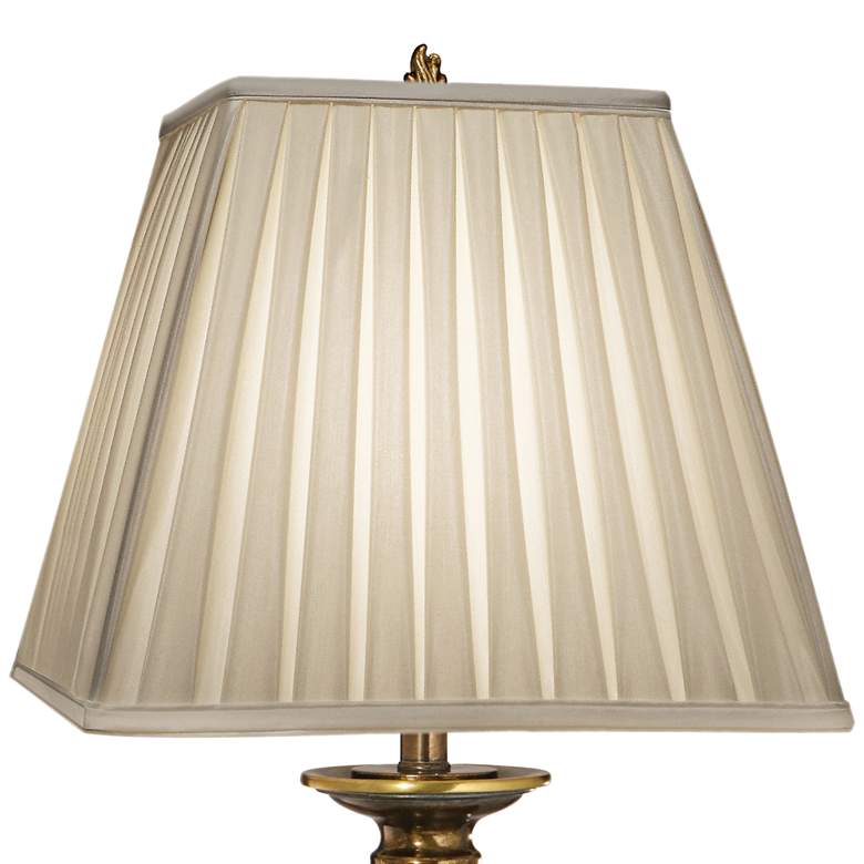Image 4 Stiffel Anna 33" High Traditional Amber Tortoise Shell Table Lamp more views