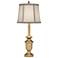 Stiffel Artisan 25" High Brass Finish Urn Vase Traditional Table Lamp