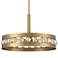 Stiffel Artyom 21 1/2" Wide 4-Light Warm Gold Pendant Light