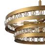 Stiffel Artyom 32" Wide Warm Gold Finish 6-Light Ring Pendant
