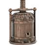 3_Stiffel Bing 13" Old Bronze Wine Press Mini Accent Table Lamp more views