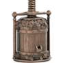 Stiffel Bing 13"H Antique Old Bronze Mini Accent Table Lamp
