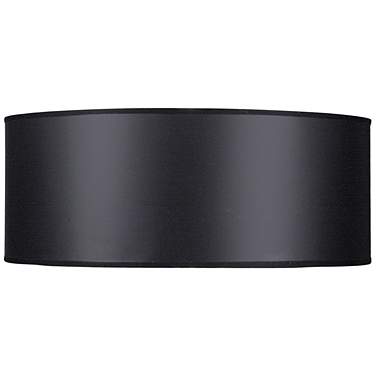 Stiffel Black Opaque Drum Shade 18x18x7 (Spider)