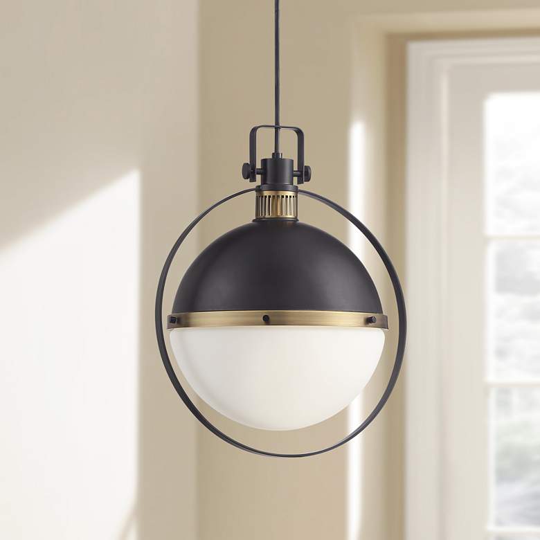 Image 1 Stiffel Caitlin 16" Wide Warm Gold Finish Modern Luxe Pendant Light