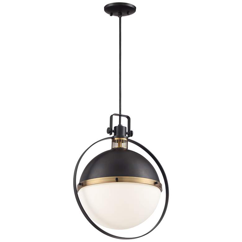 Stiffel Caitlin 16&quot; Wide Warm Gold Finish Modern Luxe Pendant Light more views