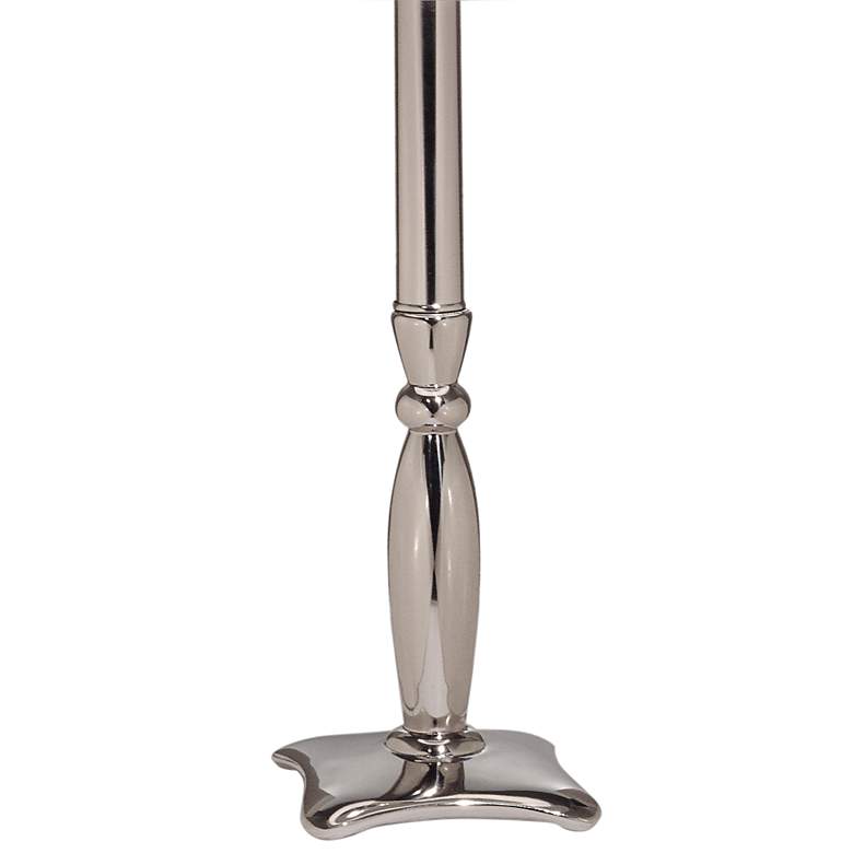 Image 4 Stiffel Candlestick 25" High Modern Satin Nickel Table Lamp more views