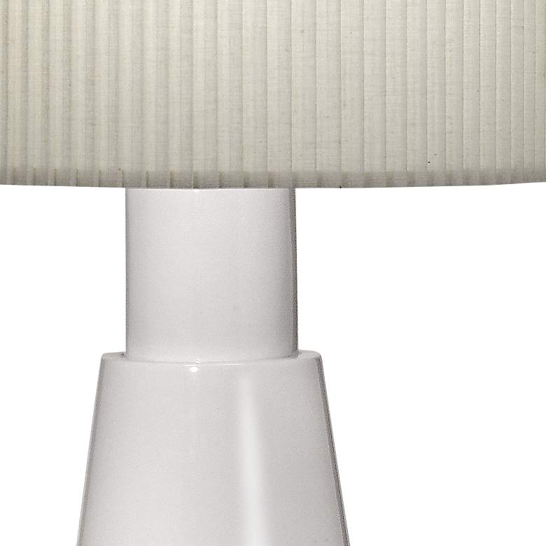 Image 2 Stiffel Carson 20 1/2" Converse Gloss White Modern Accent Table Lamp more views
