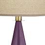 Stiffel Carson 24 1/2" Converse Lavender Shadow Table Lamp