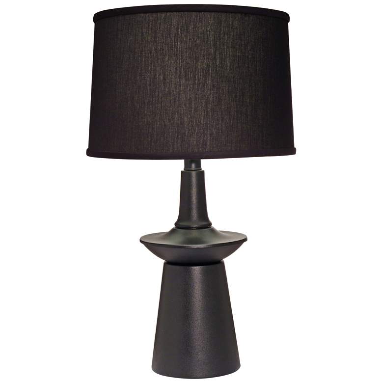 Image 1 Stiffel Carson 26" Textured Converse Black Modern Table Lamp