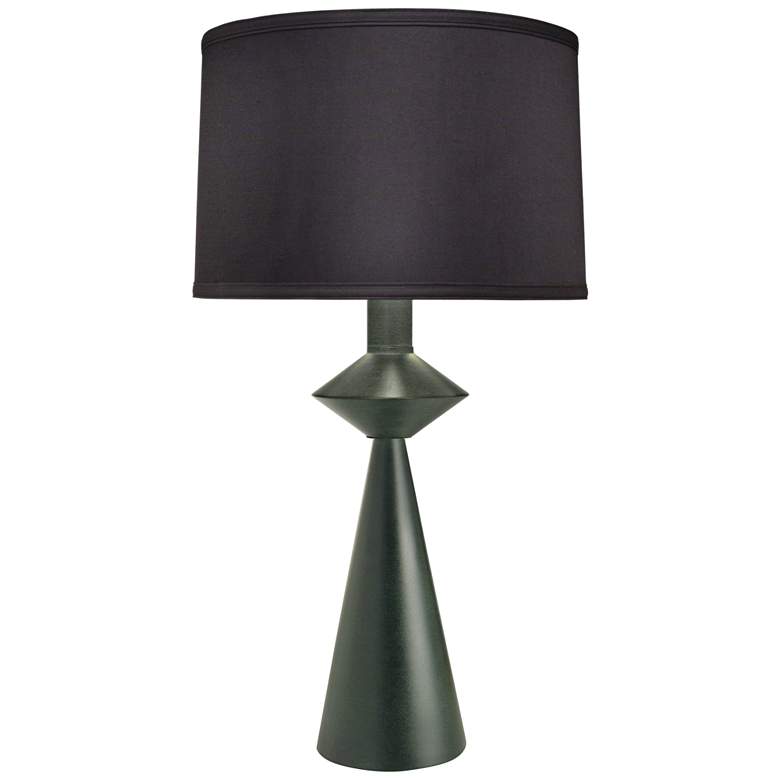 Image 1 Stiffel Carson 31 1/2 inch Black Verdigris Green Modern Table Lamp