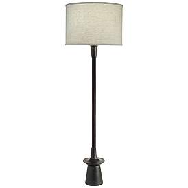 Image1 of Stiffel Carson 63 1/2" Converse Charcoal Finish Modern Floor Lamp