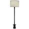 Stiffel Carson 63 1/2" Converse Charcoal Finish Modern Floor Lamp