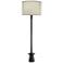 Stiffel Carson 63 1/2" Converse Charcoal Finish Modern Floor Lamp