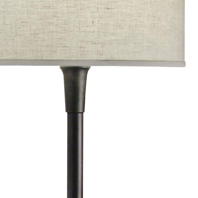 Image 2 Stiffel Carson 63 1/2" Converse Charcoal Finish Modern Floor Lamp more views