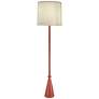 Stiffel Carson 63 1/2" Converse Maple Leaf Red Modern Floor Lamp
