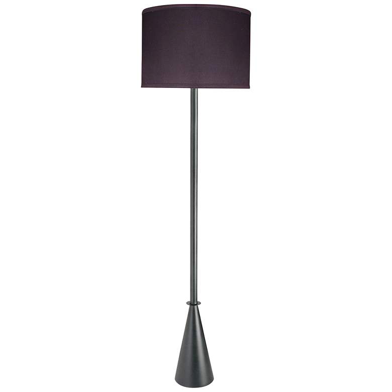 Image 1 Stiffel Carson 63 1/2" Converse Verdigris Black Modern Floor Lamp