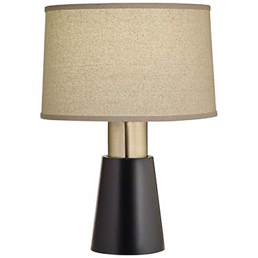 Stiffel Carson Converse 21" High Bombay Shade Black Modern Table Lamp