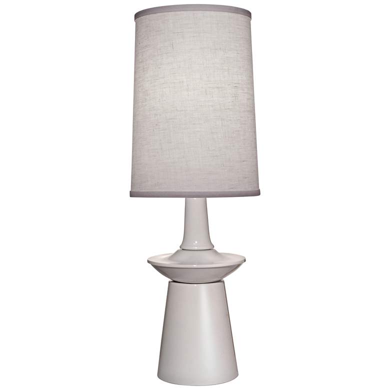 Image 1 Stiffel Carson Converse 29" High Modern Gloss White Table Lamp