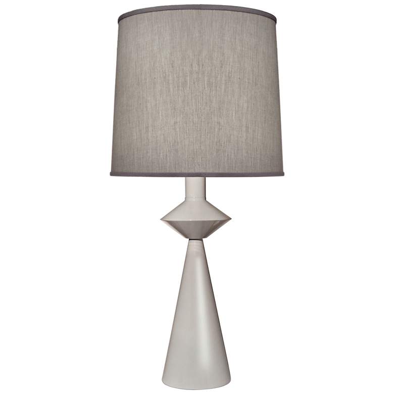Image 1 Stiffel Carson Converse 33 1/2" Gray and White Modern Table Lamp