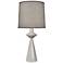 Stiffel Carson Converse 33 1/2" Gray and White Modern Table Lamp