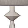 2_Stiffel Carson Converse 33 1/2" Gray and White Modern Table Lamp more views