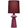 Stiffel Carson Converse Mulberry Accent Table Lamp