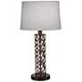 1_Stiffel Cathedral 29" High Laser Cut Oil-Rubbed Bronze Table Lamp