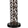 3_Stiffel Cathedral 29" High Laser Cut Oil-Rubbed Bronze Table Lamp more views