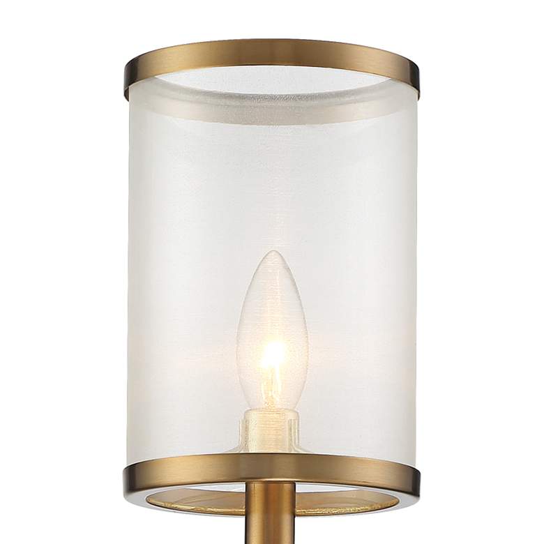 Image 3 Stiffel Cavelli 17 1/2" High Warm Gold Finish Luxe Wall Sconce more views