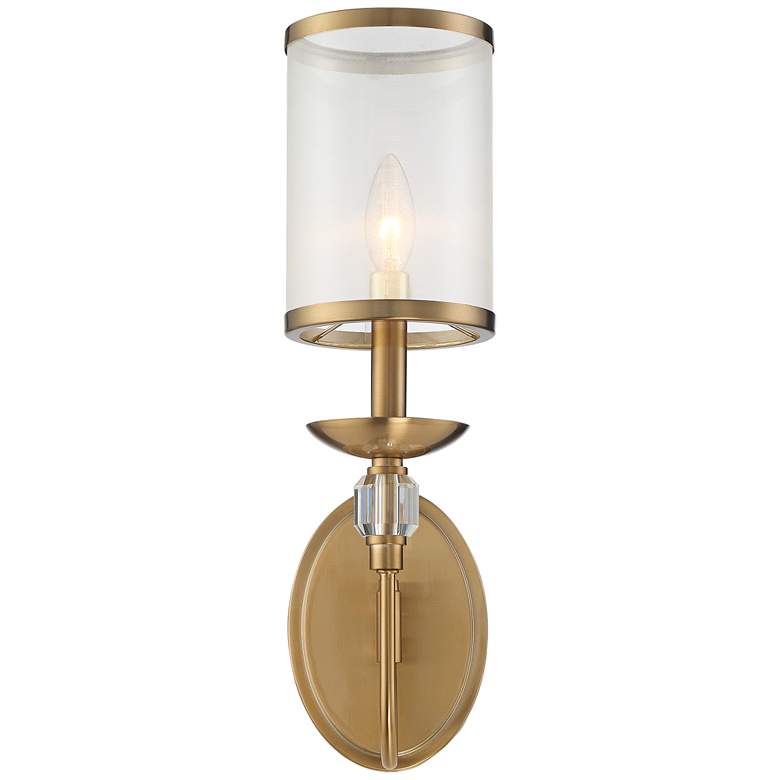Image 5 Stiffel Cavelli 17 1/2" High Warm Gold Finish Luxe Wall Sconce more views