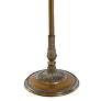 Stiffel Cavender 63" High Artisan Brass Metal Scroll Floor Lamp