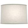 1_Stiffel Cream Aberdeen Drum Lamp Shade 14x15x10 (Spider)