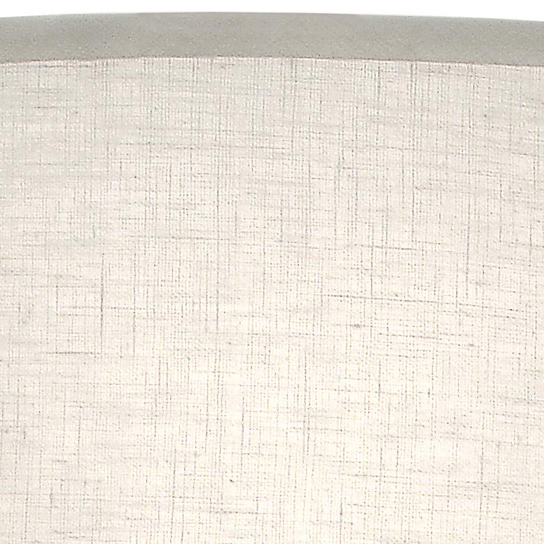 Image 2 Stiffel Cream Aberdeen Drum Lamp Shade 14x15x10 (Spider) more views