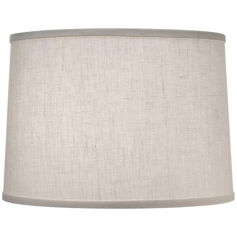 Image 1 Stiffel Cream Aberdeen Drum Lamp Shade 14x15x11 (Spider)