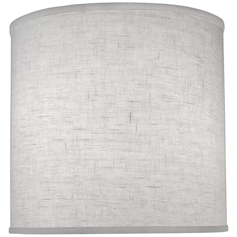 Image 1 Stiffel Cream Aberdeen Drum Lamp Shade 15x16x15 (Spider)