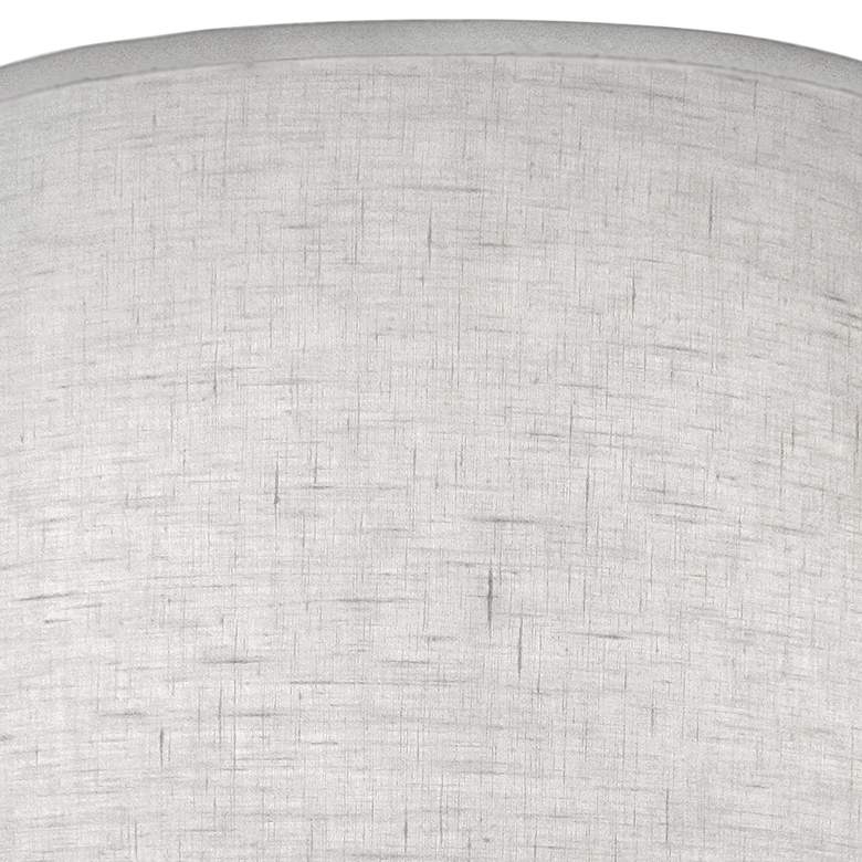 Image 2 Stiffel Cream Aberdeen Drum Lamp Shade 15x16x15 (Spider) more views