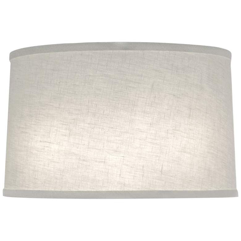 Image 1 Stiffel Cream Aberdeen Drum Lamp Shade 17x18x12 (Spider)
