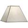 Stiffel Cream Aberdeen Square Lamp Shade 5x12x9.5 (Spider)