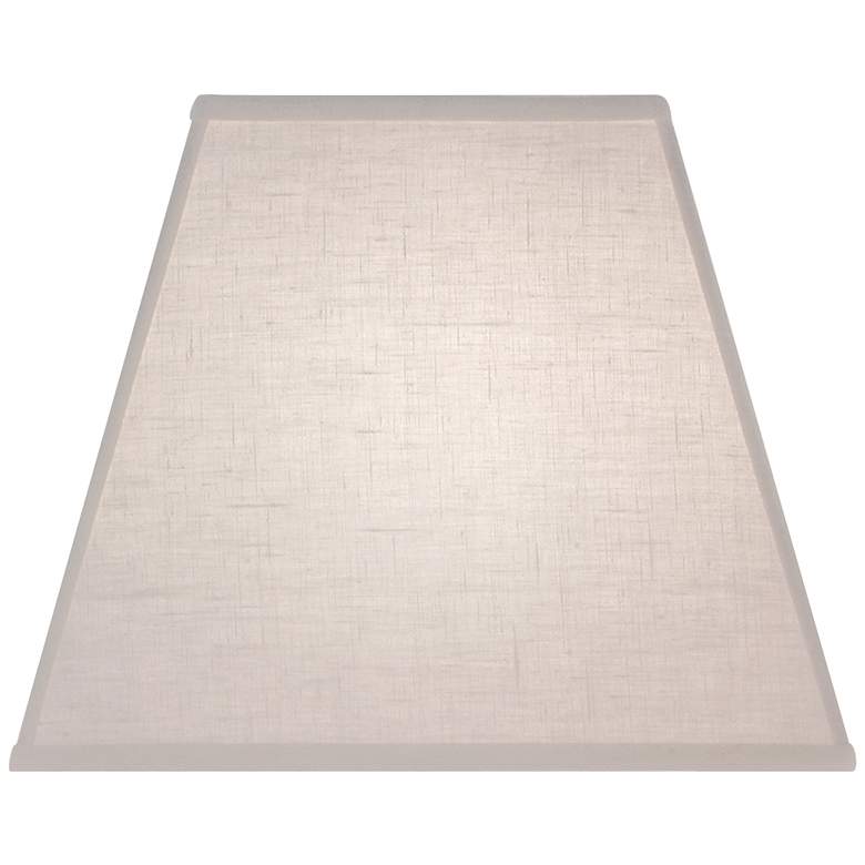 Image 1 Stiffel Cream Aberdeen Square Lamp Shade 9/9x16/16x14 (Spider)
