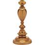 Stiffel Creston Umbered Brass Metal Table Lamp