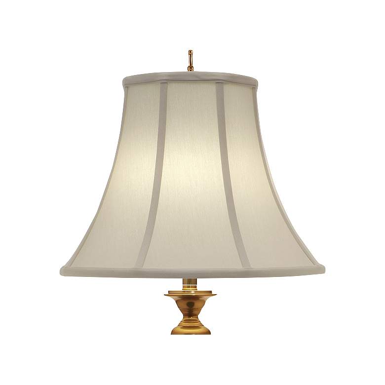 Image 2 Stiffel DeMara 60" High Traditional Umbered Brass Metal Floor Lamp more views