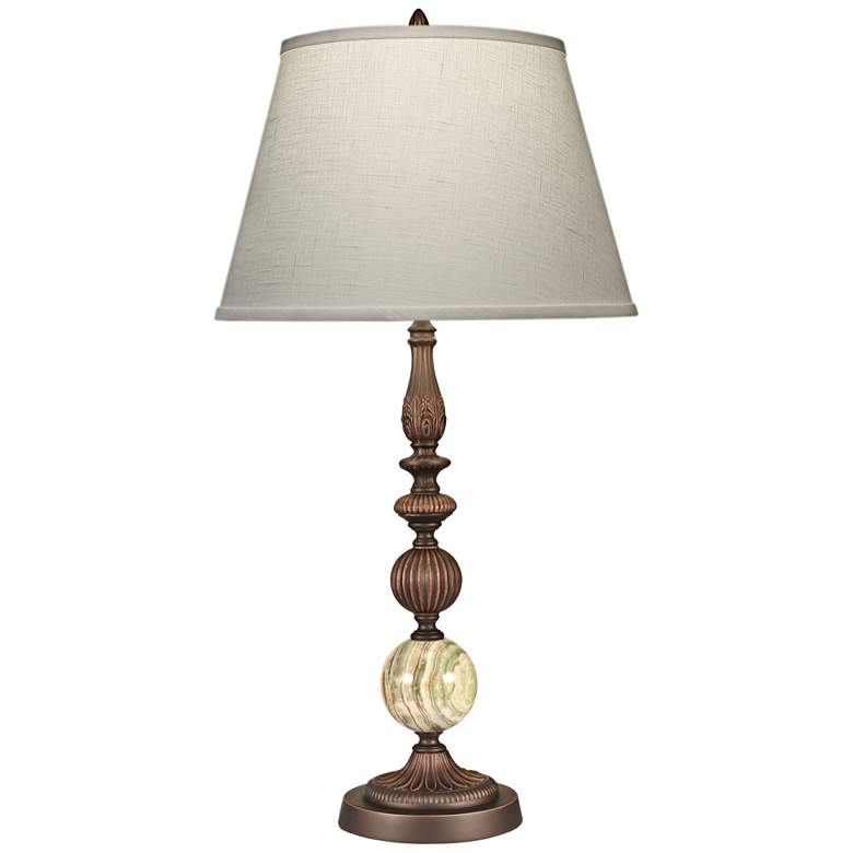 Image 1 Stiffel Devon 30" High Traditional Oxidized Bronze Table Lamp