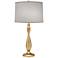 Stiffel Dunn 28" High Pearl Shade Oculux Bronze Metal Table Lamp